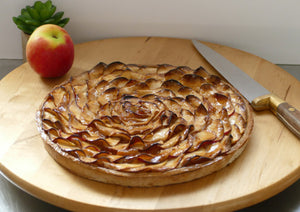 La tarte pommes/coings de Sans gluten et sans reproches